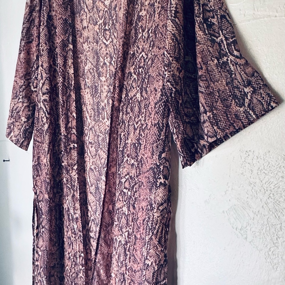 Jessica Simpson Purple Boxy Tunic Top - Picture 6 of 10